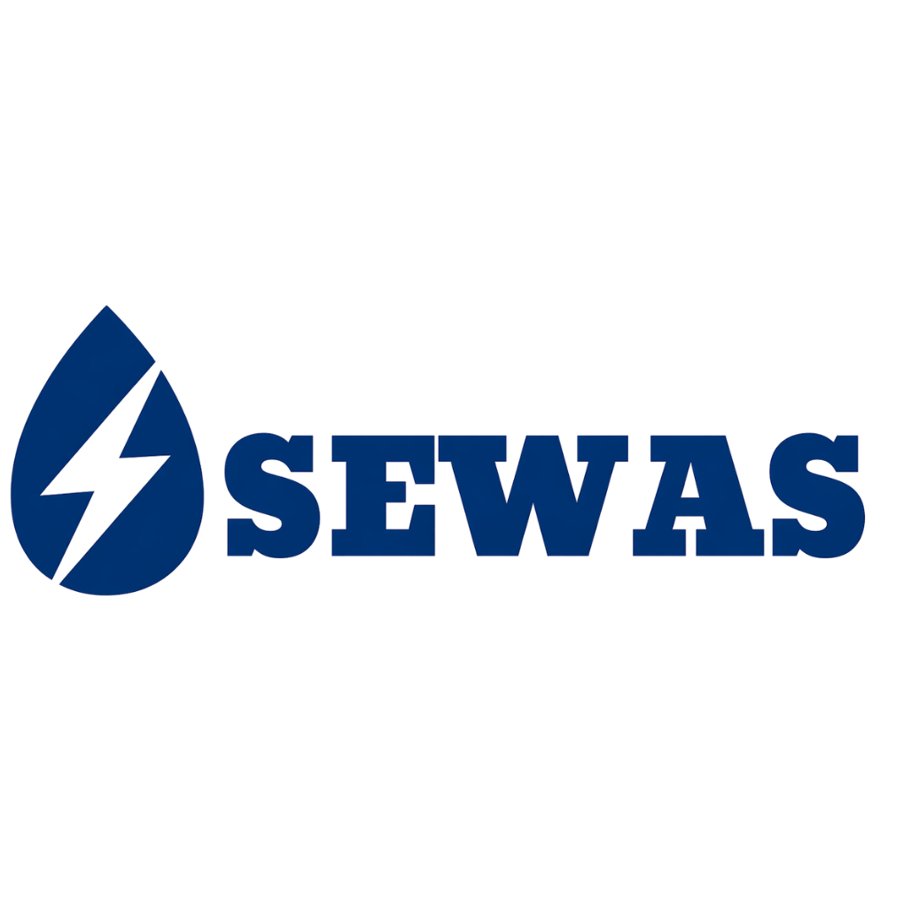 Logo of sewasmart, a company we have worked with.